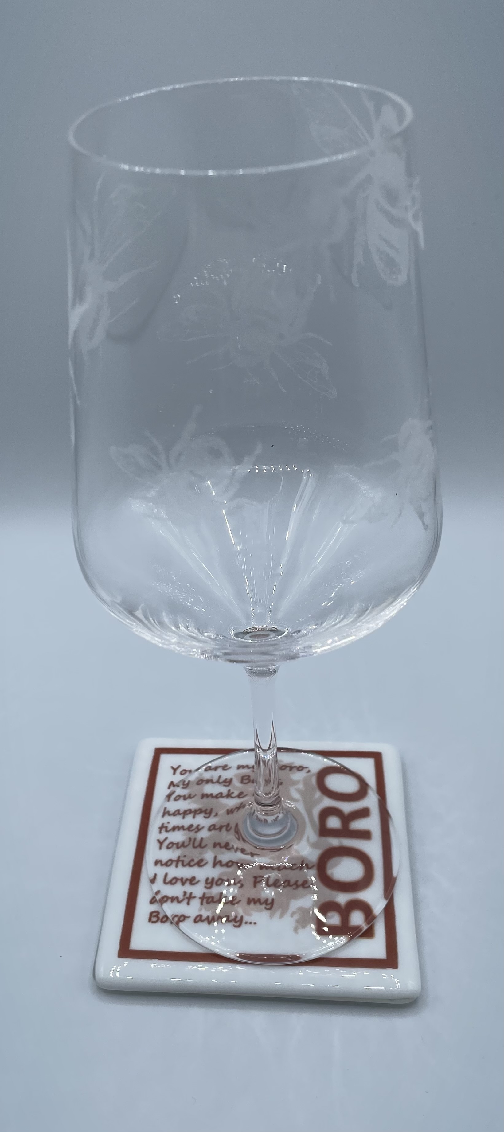 Fused Glass Boro Coaster