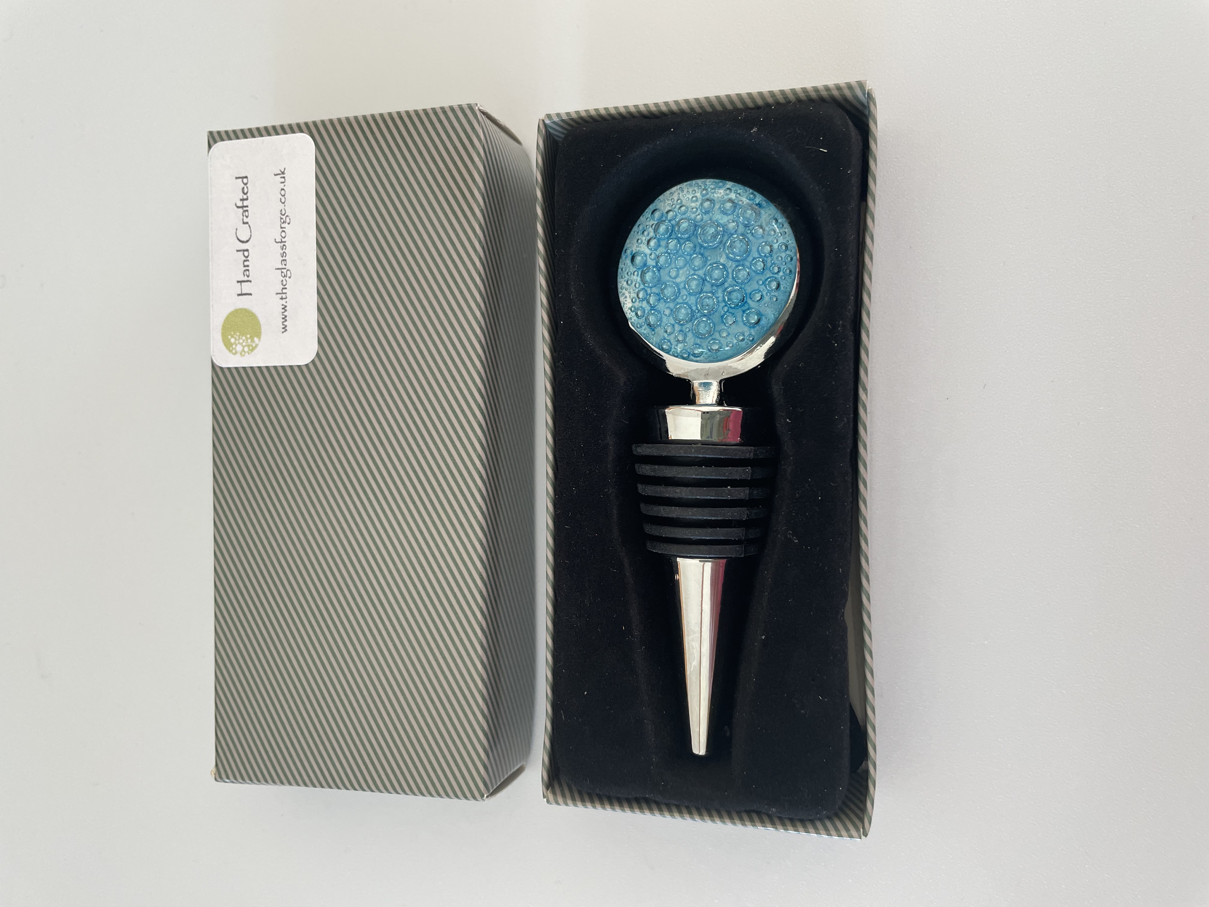Fused Glass Wine Stopper